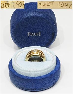 PIAGET Ring, Original. 750er Gelbgold.
