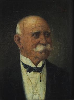 Porträt   Dr. Ing. Ferdinand Graf von August  Zeppelin.