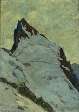 Heider von , Hans.  1867 - 1952   Matterhorn. 