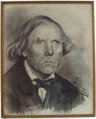 ZIERNGIBL,  Hans August. 1864 - 1906. Porträt