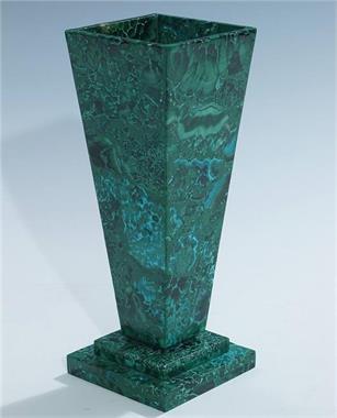 Malachit Vase.
