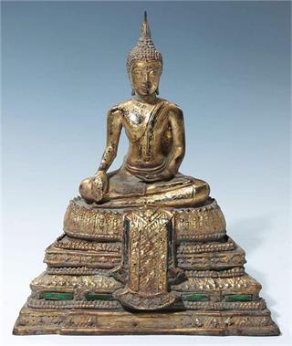 Buddha im Ratanakosin-Stil. 