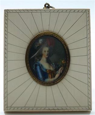 Miniatur Marie Antoinette. 