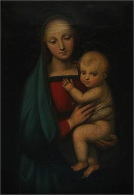 Maria mit Kind. 