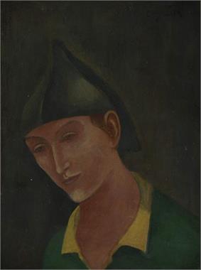 Porträt eines jungen Mannes. 