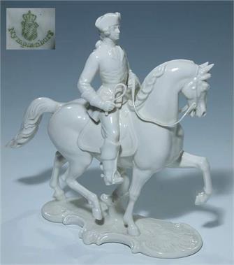 Militärische Figur Friedrich der Große .