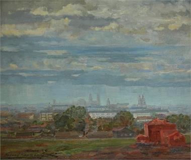 Ansicht von Smolensk. 
