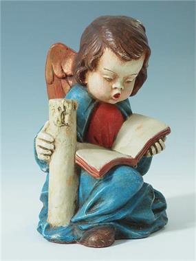 Lesender Engel mit Buch. 